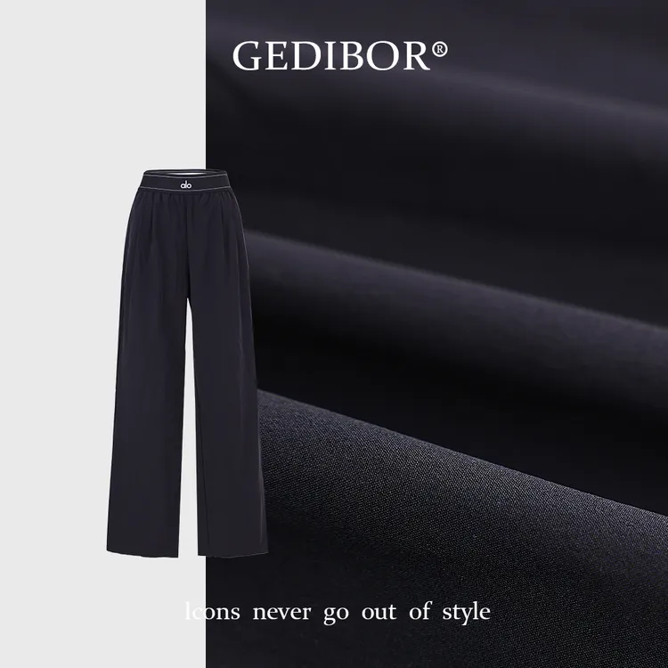 XUEXUE丨【米兰达】休闲阔腿高腰简约百搭长裤GD25-CK017