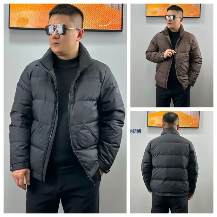 杰克朗博【正宗白鹅绒】冬季户外商务休闲男士羽绒服8757