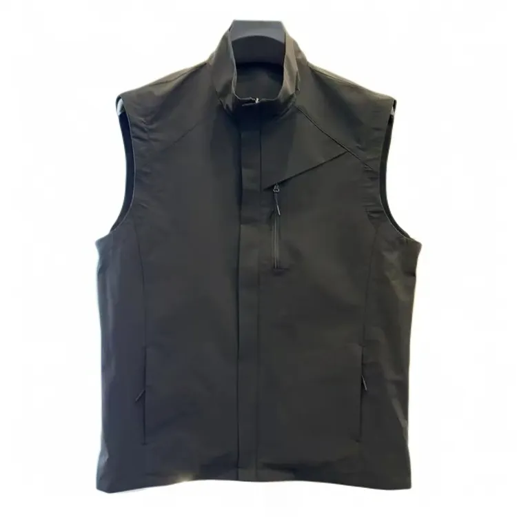 秋季新款马甲男士时尚休闲百搭立领修身帅气坎肩商务无袖外搭1160