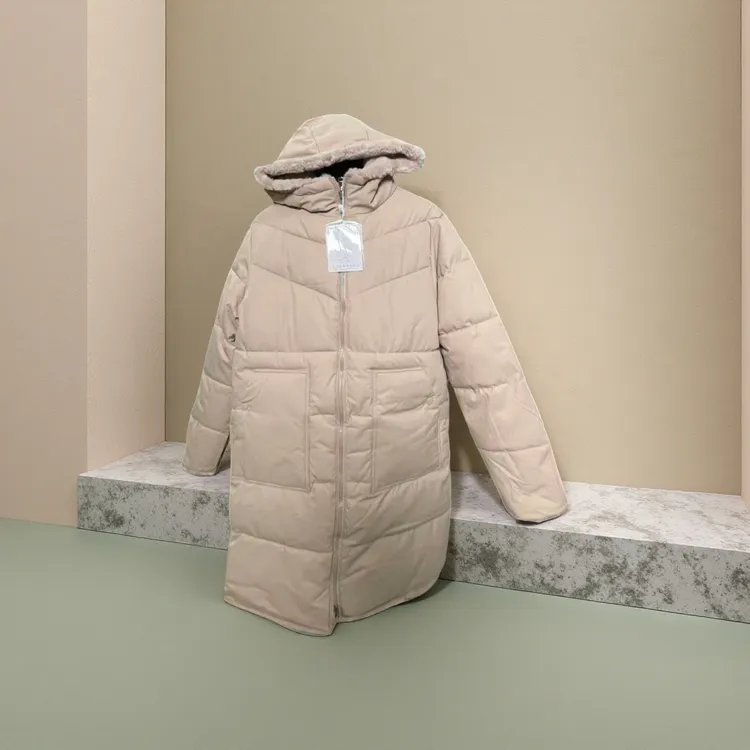 【拉萨发货】冬季双面穿棉服宽松妈妈款中长款棉衣032