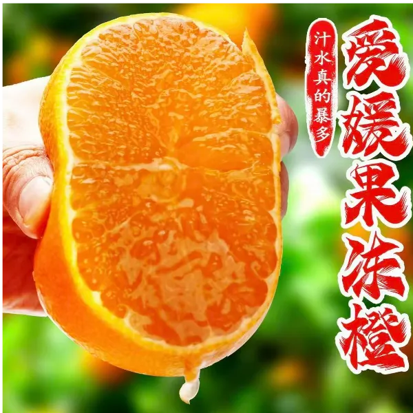 爱媛38号果冻橙四川丹棱新鲜水果手剥甜橙子当季水果