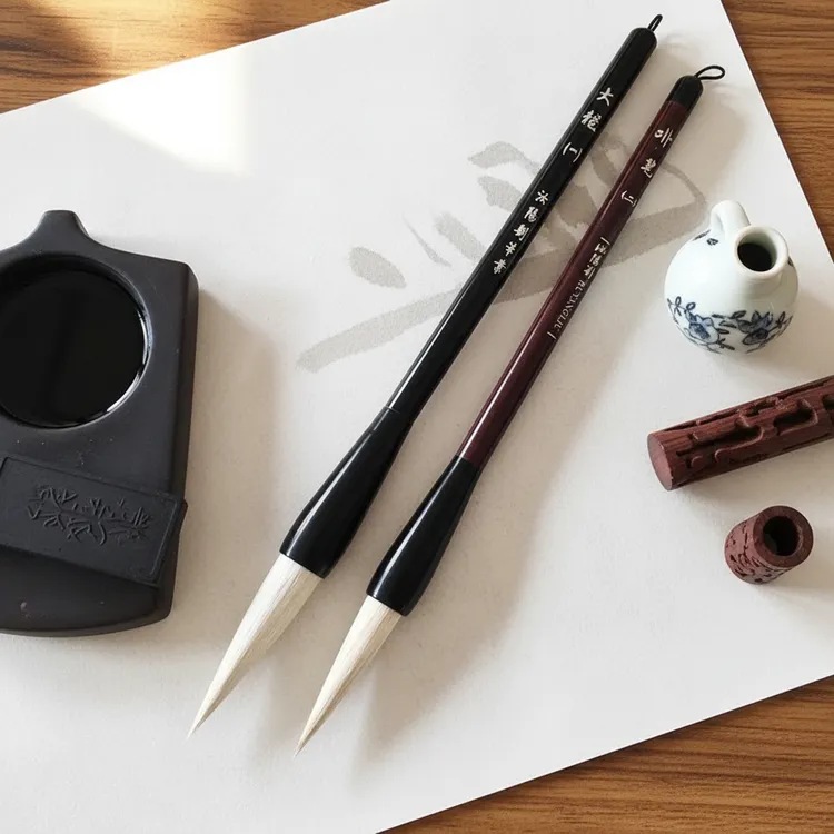 汝阳刘兼毫毛笔中楷楷书篆书隶书行书专用书法创作毛笔