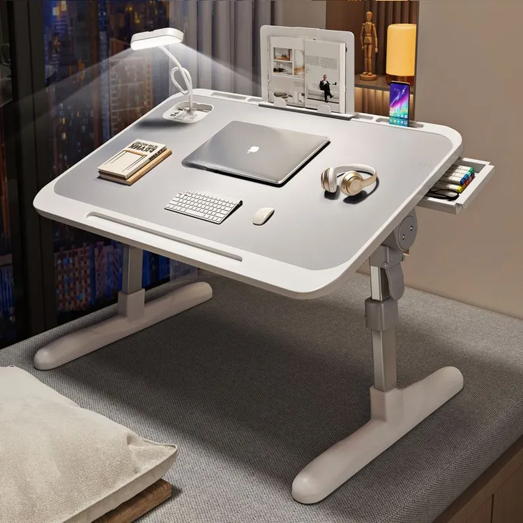 升降床上折叠书桌宿舍好物学生学习桌笔记本电脑桌卧室笔记本