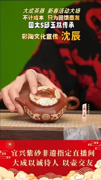 【闪购商品】紫砂茶壶52号沈辰 秋园紫泥 150cc左右