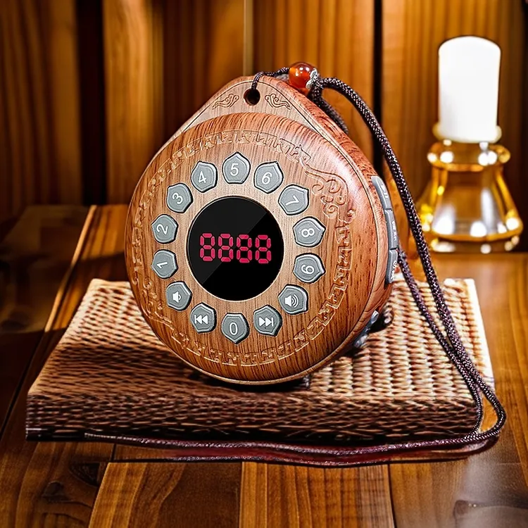 便携复古1000充电插卡家用循环小型音箱老人听歌机播放器随身迷你