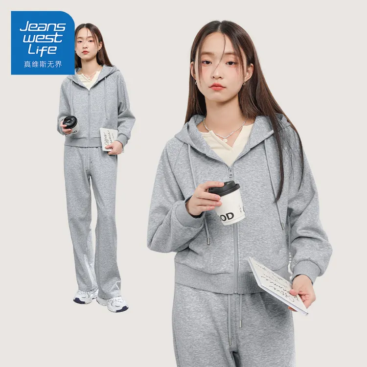 真维斯无界女士开衫外套秋季新款休闲慵懒风通勤上衣潮流炸街百搭