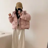时尚洋气95白鸭绒2025新款羽绒服短款连帽外套