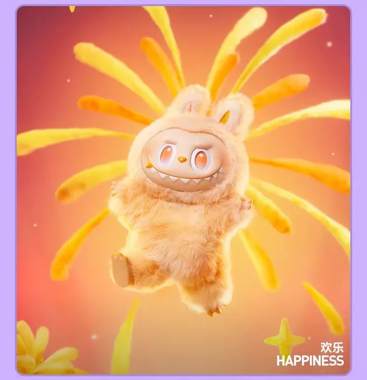 拉布布labubu3.0欢乐隐藏款玩偶