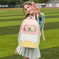 【阳光8点】新款中学生大学生时尚可爱休闲轻便百搭双肩包#8627