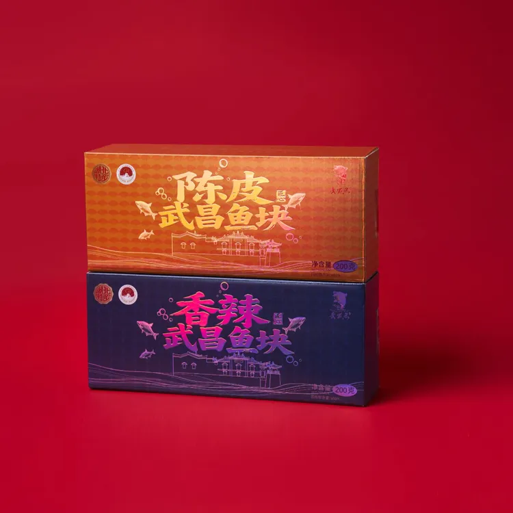 湖北特产梁子湖武昌鱼香辣陈皮鱼块即食休闲零食独立小袋麻辣礼盒