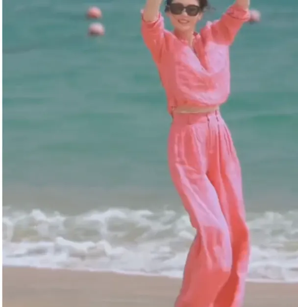 2025春季新款网红同款洋气气质韩版潮流女装套装两件套薄款LO