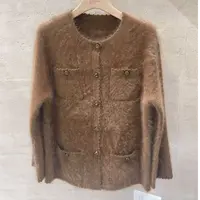 GINAYOLAN/瑾颜 | 秋冬新品羊绒洗绒中长小香毛呢外套