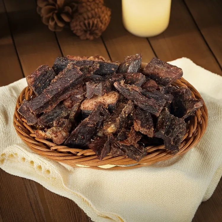 西藏昌都特色风干牛肉干 新鲜现切现发100%真牛肉开袋即食