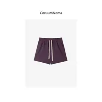 【CoruumNema】2025年新款运动夏季百搭简约时尚ins抽绳短裤180326