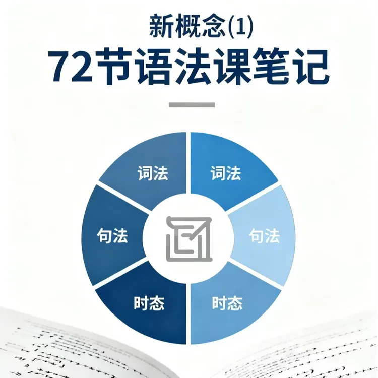 【涵妈整理】新一72节语法补充笔记本册资料
