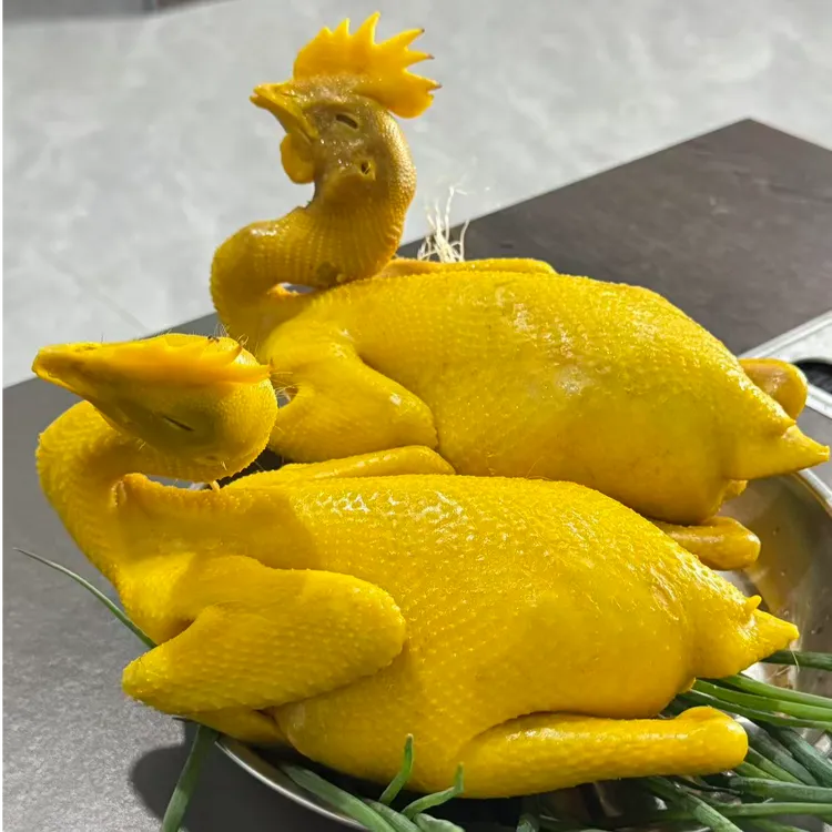 果园鸡（买一送一到手两只1400g）传统古法客家盐焗鸡咸香熟食