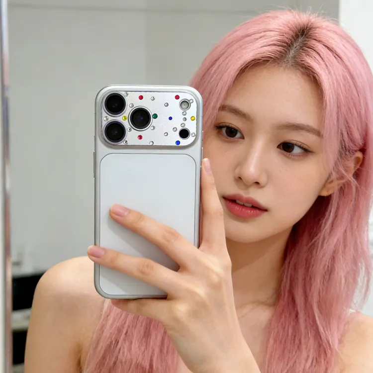 DIY钻石适用苹果17promax镜头膜全包iPhone17pro摄像头膜高级点钻