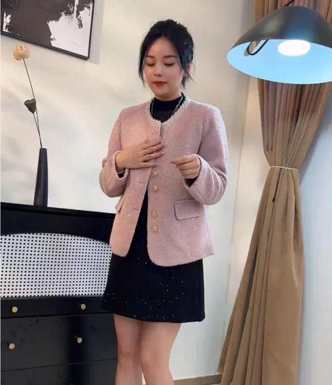 新款百搭精致感（星空之恋）高品质法式气质小香风外套