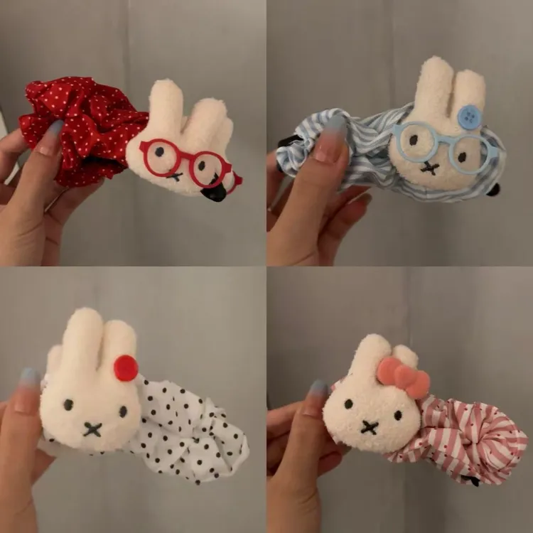 元气满满米菲兔香蕉夹森系甜美少女心复古风仙女风发夹抓夹边夹女