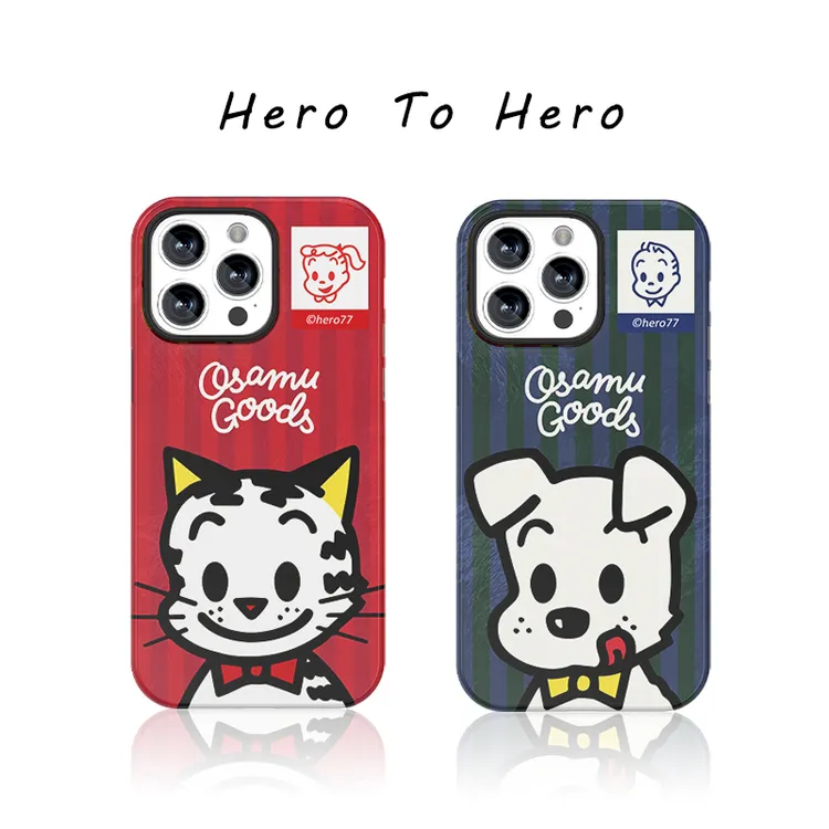 原田治猫咪狗狗 苹果16promax手机壳iPhone15新款动漫14高级感13