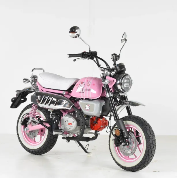 双狮斯托纳小猿猴摩托车女士小型摩托车燃油款全新整车可上牌