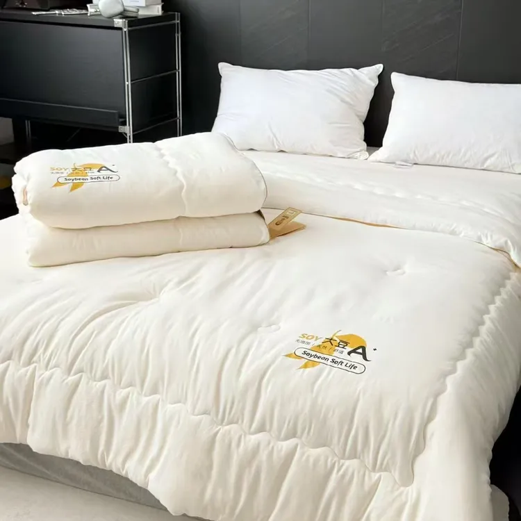 【子母被】李官奇学生大豆被大豆纤维填充宿舍秋被亲肤柔软子母棉被