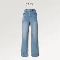 SIQIYOUNG【Maggie精选】吸烟裤-小脚磨毛牛仔裤