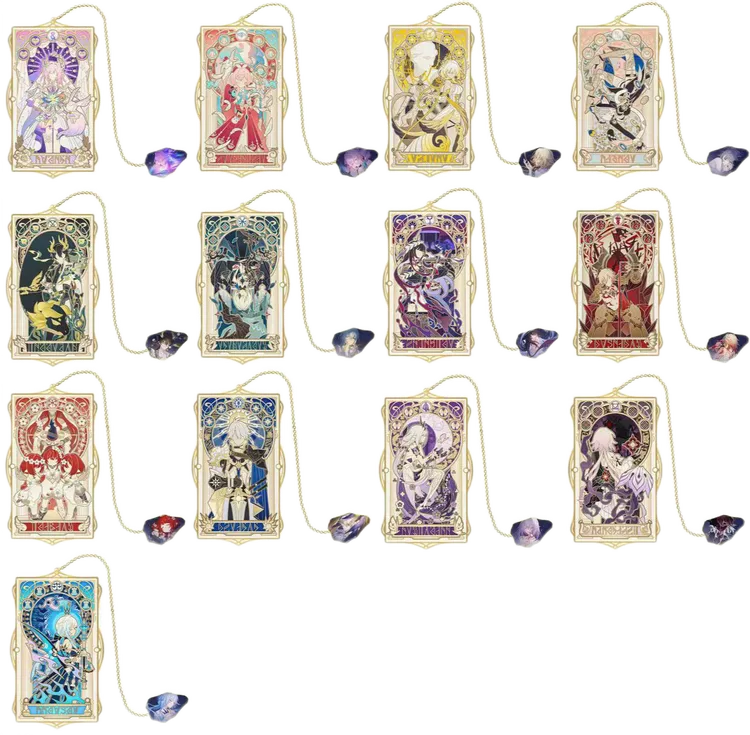 崩坏星穹铁道如我所书金属书签金属卡自制周边纪念送朋友