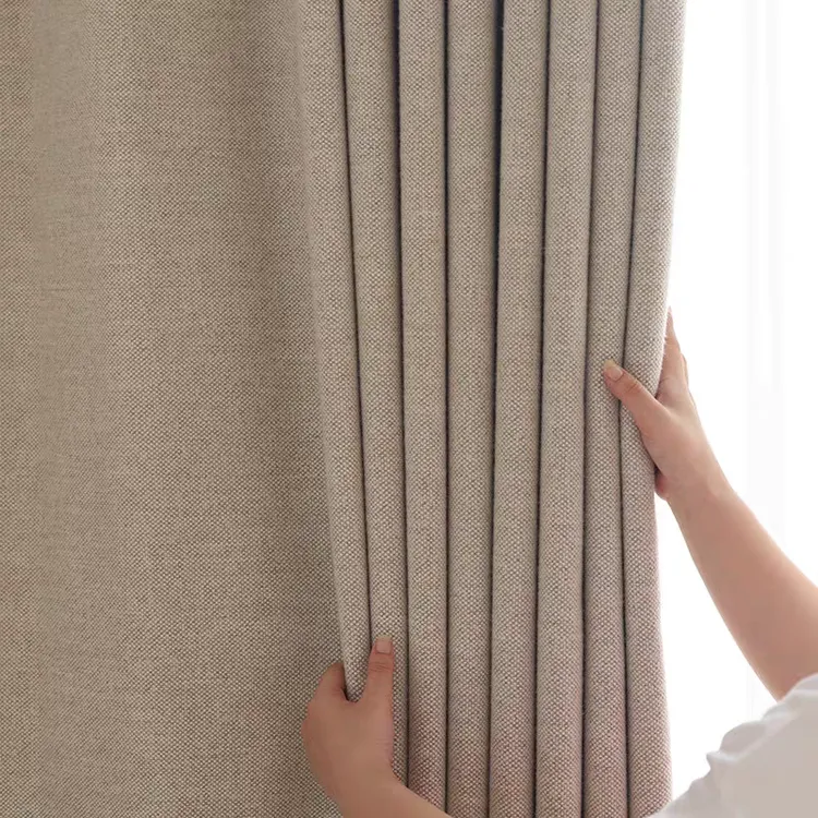 【现货+运费险】望舒Moon窗帘棉麻北欧风格侘寂风客厅卧室遮光窗