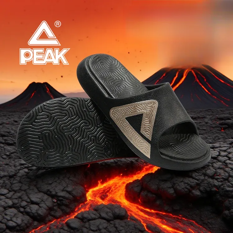 匹克pike态极运动拖鞋情侣户外白色沙滩拖鞋男士涉水凉拖鞋增高