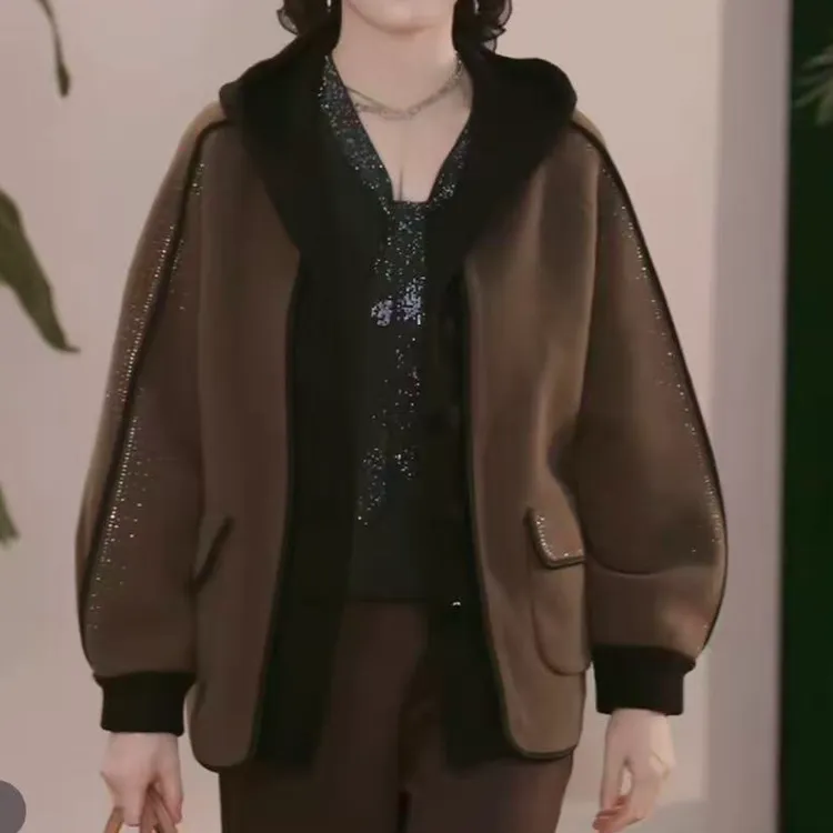 妈妈装秋装2025新款洋气上衣服气质中老年女装休闲百搭短外套
