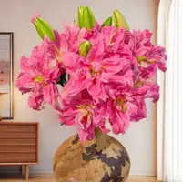 云南木木花卉优妮格 重瓣香水百合花 家居氛围感鲜花水养插花