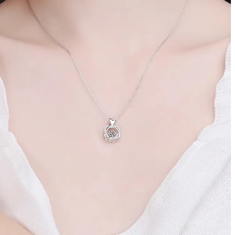 FARCOKO/法蔻爱心项链女轻奢小众高级感送女友老婆生日情人节礼物