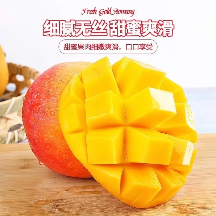 M3【放软食用】现摘澳芒新鲜水果老树果苹果芒当季水果软糯香甜