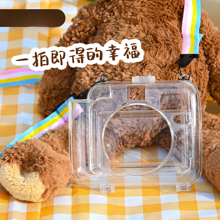 国产拍立得专用水晶透明壳便携防刮拍立得照相机保护壳111