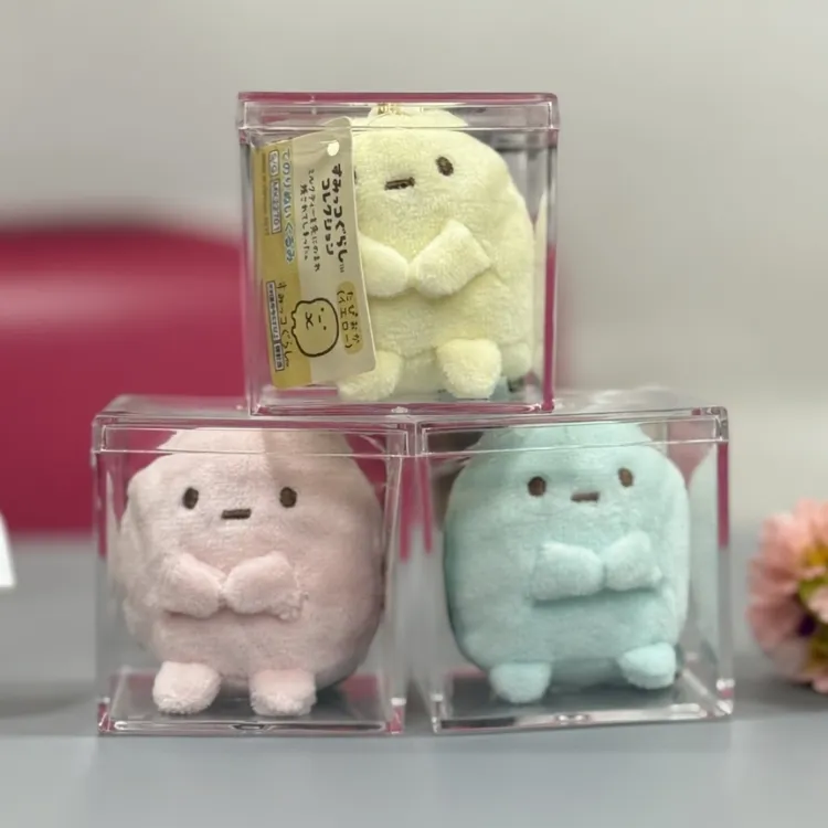 Mini角落生物沙包公仔高颜值卡通玩偶装饰小摆件礼物送女朋友带标