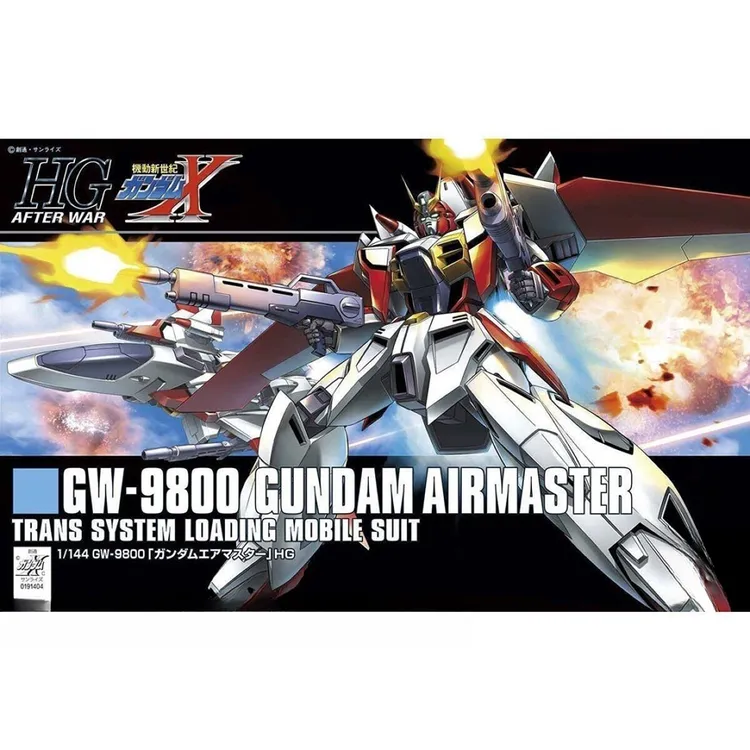 现货 HG 1/144 空中霸王 高达 HGAW 184 GW-9800 高达X 拼装模型
