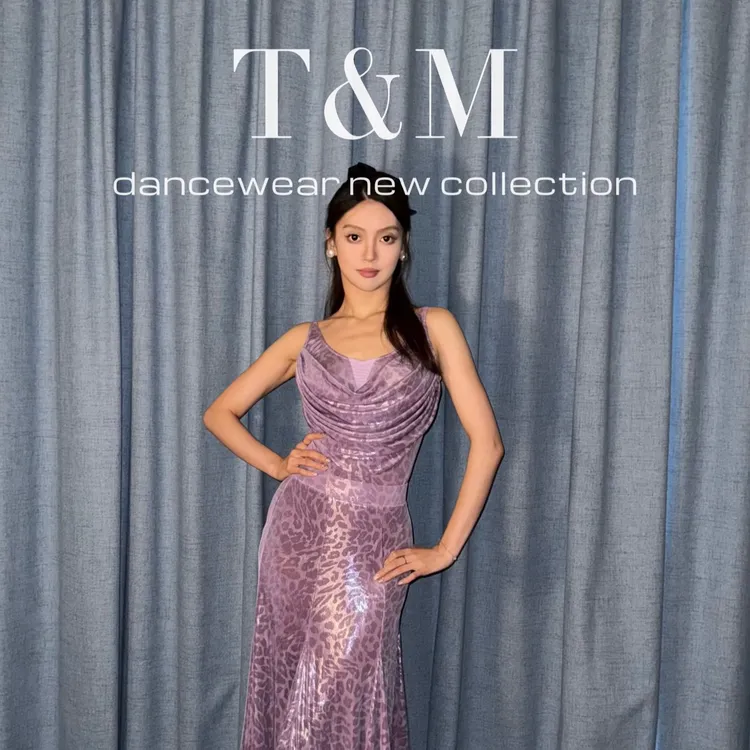 T&M舞服 Dancewear | 小野豹上衣｜优雅气质摩登舞上衣