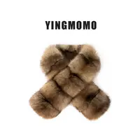 YINGMOMO】影哥「阿芙佳朵」俄罗斯紫貂围脖高级时髦保暖百搭围巾