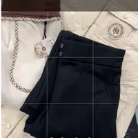 （香香8818）巨显瘦小黑裤加绒休闲裤