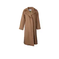 未使用 MaxMara 【佳娴】经典主线 manuela光面水波纹 驼色TP00659
