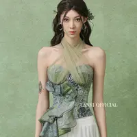 LANYI秘密花园鱼骨胸衣通勤显瘦气质（仅含胸衣不含其他）