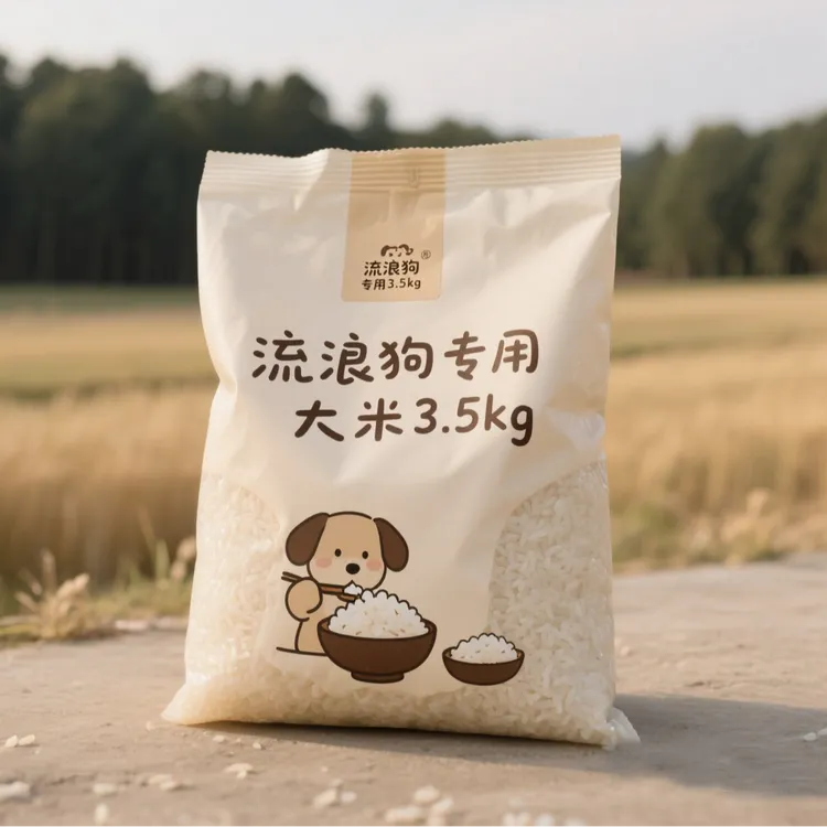 直发基地-狗狗口粮  流浪狗专属大米粮食