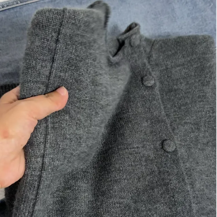 80-170斤大码2025秋冬新款纯色立领针织衫休闲百搭高级感毛衣上衣