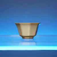 【见山烧】见山烧哥窑八方杯