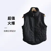 B111  时尚显瘦立领保暖秋冬加厚马甲