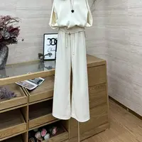 【云絮柔白】慵懒松弛高级感垂感显瘦糯米裤-6666