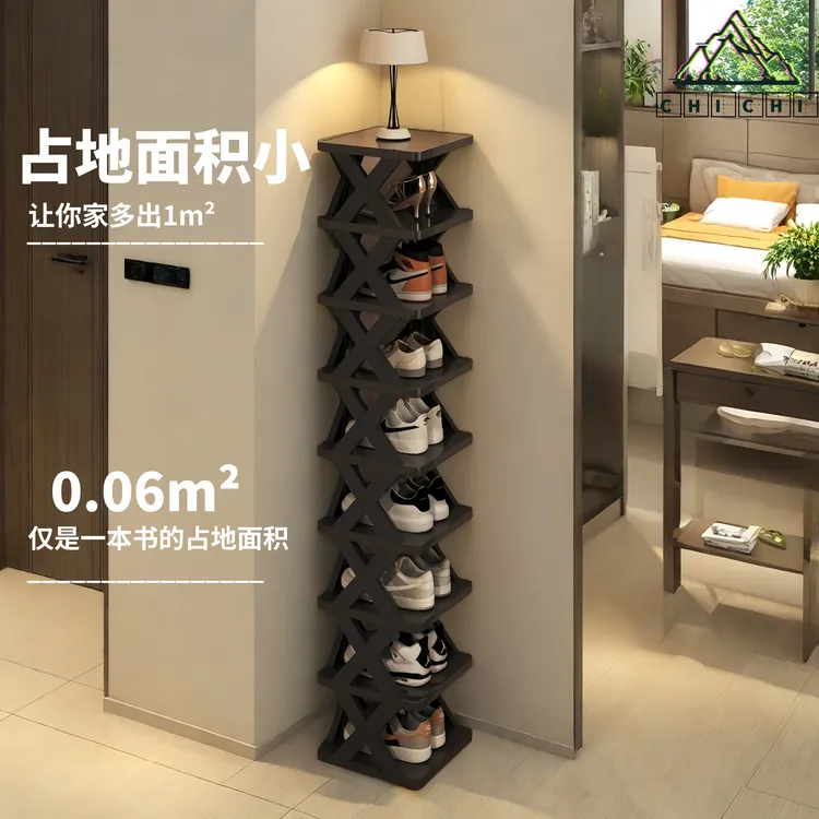入户门口鞋架出租房专用简易鞋架子多层家用收纳架寝室收纳神器
