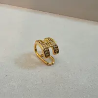 钛钢耳饰 阮大大专属高奢百搭耳夹5681