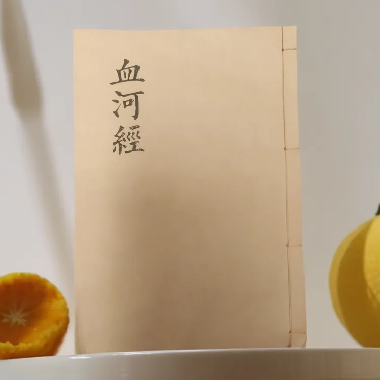 血河经 宣纸打印对折手工线装古籍 祭文大全 传统文化尺寸21x15cm
